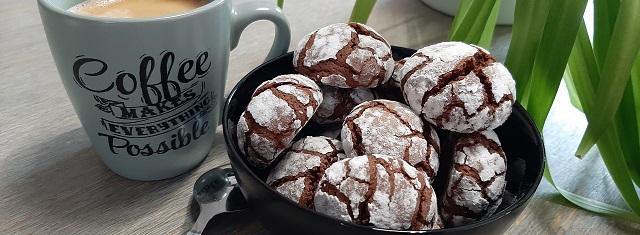 Cuisiner – Les craquelés au&nbsp;chocolat