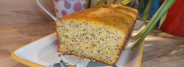 Cuisiner – Le cake&nbsp;orange-pavot