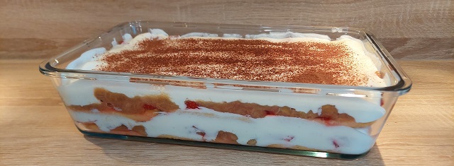 Cuisiner – Le tiramisu&nbsp;fraise-rhubarbe