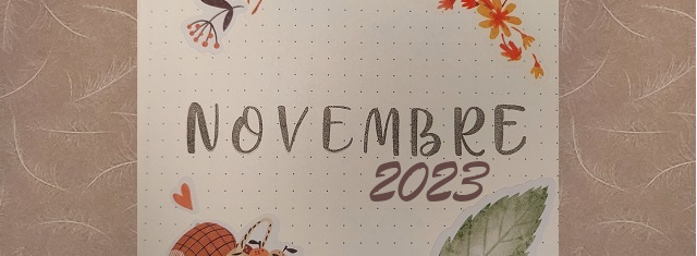 Faire un Bullet Journal – Mise en page Novembre&nbsp;2023