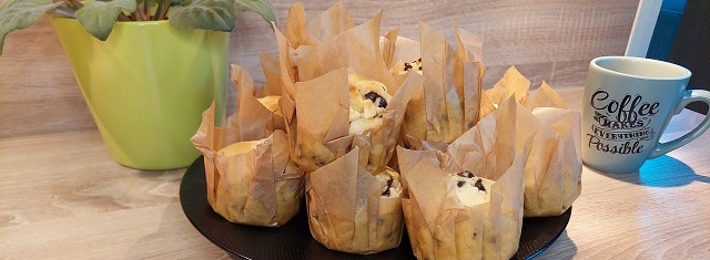 Cuisiner – Les maxi muffins aux pépites de&nbsp;chocolat