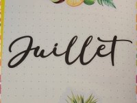 Faire un Bullet Journal – Mise en page Juillet&nbsp;2025