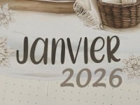 Faire un Bullet Journal – Mise en page Janvier&nbsp;2026