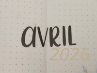 Faire un Bullet Journal – Mise en page Avril&nbsp;2026