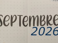 Faire un Bullet Journal – Mise en page Septembre&nbsp;2026