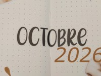 Faire un Bullet Journal – Mise en page Octobre&nbsp;2026